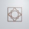 Ekena Millwork Small Gypsum Decorative Fretwork Wood Wall Panels, Wood (Paint Grade), 11 3/8"W x 11 3/8"H x 3/8"T WALW12X12X0375GYPMF - alternate 4